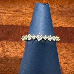 Elegant Gold Zarconia Ring